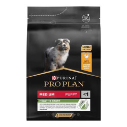 Purina Pro Plan Sensitive Skin chiot moyenne race croquettes saumon 12kg
