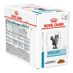 Royal Canin chat adulte émincés sauces peau & pelage 12 sachets de 85gr