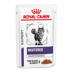 Royal Canin Maintenance chat adulte stérilisé bouchée sauce 12 sachets repas de 85gr