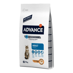 Advance Chat adulte Croquettes poulet et riz 10kg